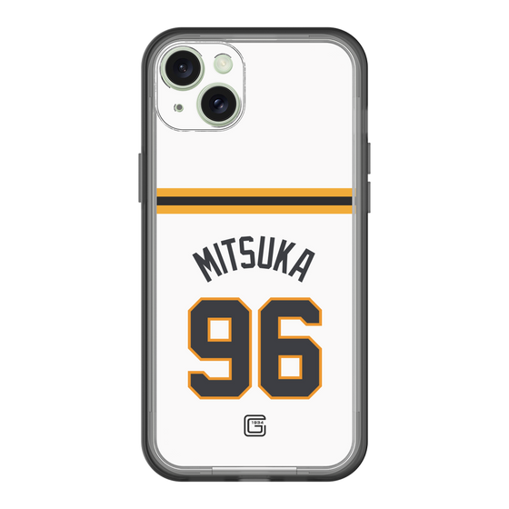 スリムプロテクションプレミアムケース［ 読売ジャイアンツ - #96 MITSUKA - ホーム ］