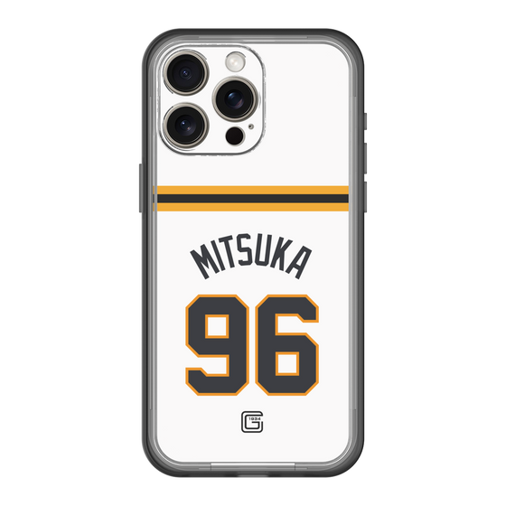 スリムプロテクションプレミアムケース［ 読売ジャイアンツ - #96 MITSUKA - ホーム ］