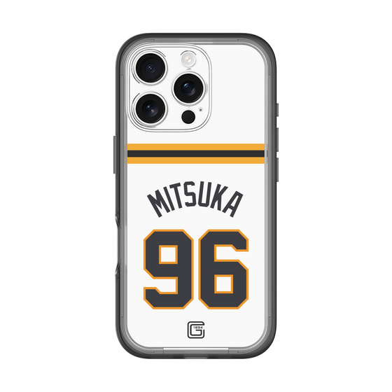 スリムプロテクションプレミアムケース［ 読売ジャイアンツ - #96 MITSUKA - ホーム ］