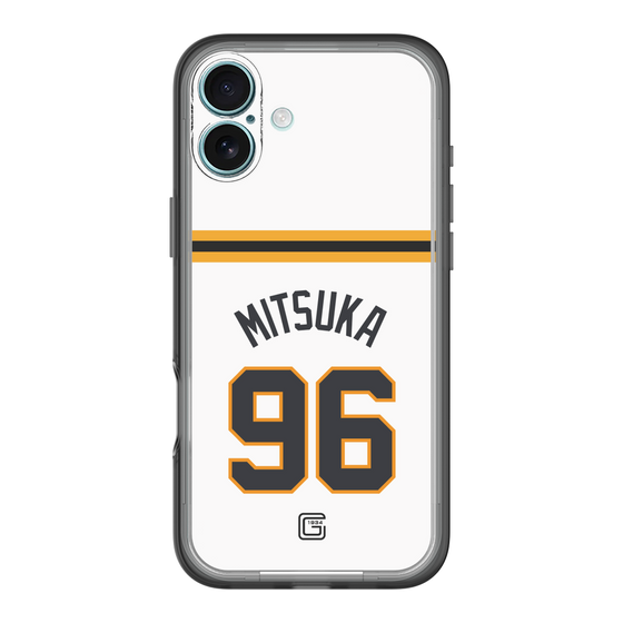 スリムプロテクションプレミアムケース［ 読売ジャイアンツ - #96 MITSUKA - ホーム ］
