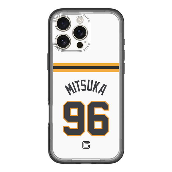 スリムプロテクションプレミアムケース［ 読売ジャイアンツ - #96 MITSUKA - ホーム ］