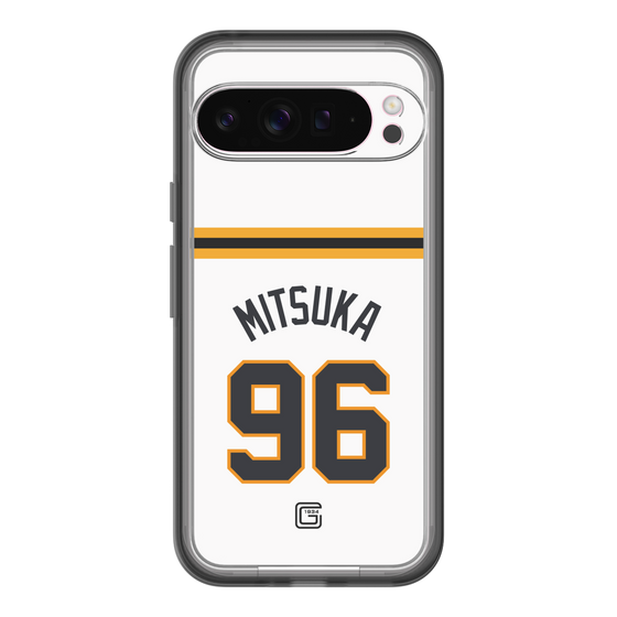 スリムプロテクションプレミアムケース［ 読売ジャイアンツ - #96 MITSUKA - ホーム ］