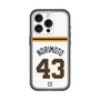 スリムプロテクションプレミアムケース［ 読売ジャイアンツ - #43 NORIMOTO - ホーム ］
