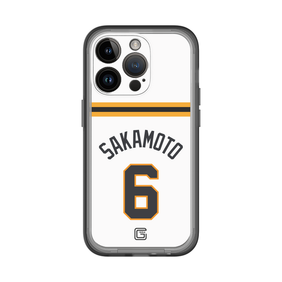 スリムプロテクションプレミアムケース［ 読売ジャイアンツ - #6 SAKAMOTO - ホーム ］