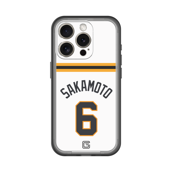 スリムプロテクションプレミアムケース［ 読売ジャイアンツ - #6 SAKAMOTO - ホーム ］