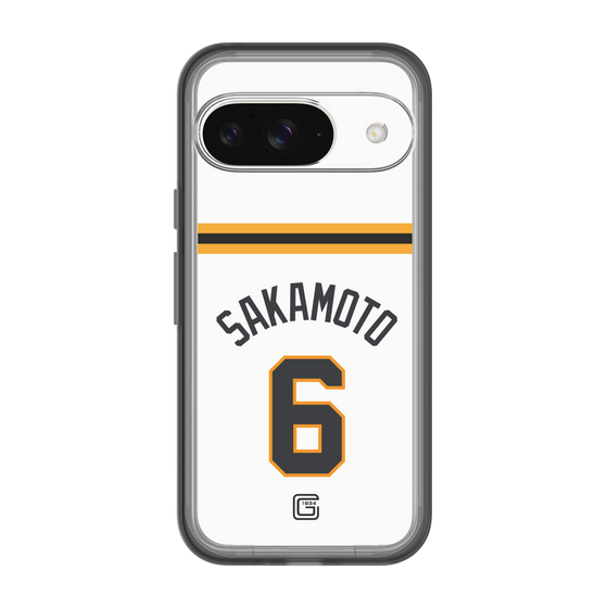 スリムプロテクションプレミアムケース［ 読売ジャイアンツ - #6 SAKAMOTO - ホーム ］