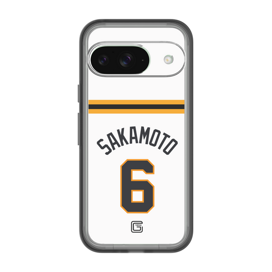 スリムプロテクションプレミアムケース［ 読売ジャイアンツ - #6 SAKAMOTO - ホーム ］