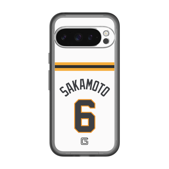 スリムプロテクションプレミアムケース［ 読売ジャイアンツ - #6 SAKAMOTO - ホーム ］