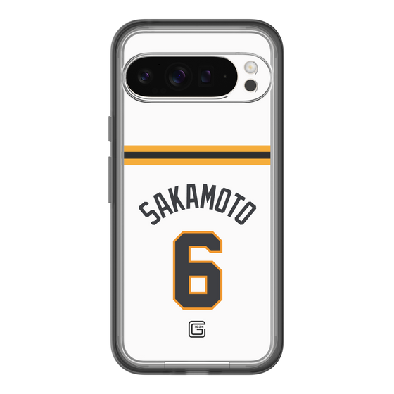 スリムプロテクションプレミアムケース［ 読売ジャイアンツ - #6 SAKAMOTO - ホーム ］