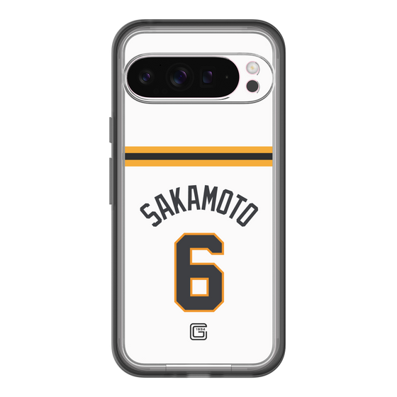 スリムプロテクションプレミアムケース［ 読売ジャイアンツ - #6 SAKAMOTO - ホーム ］