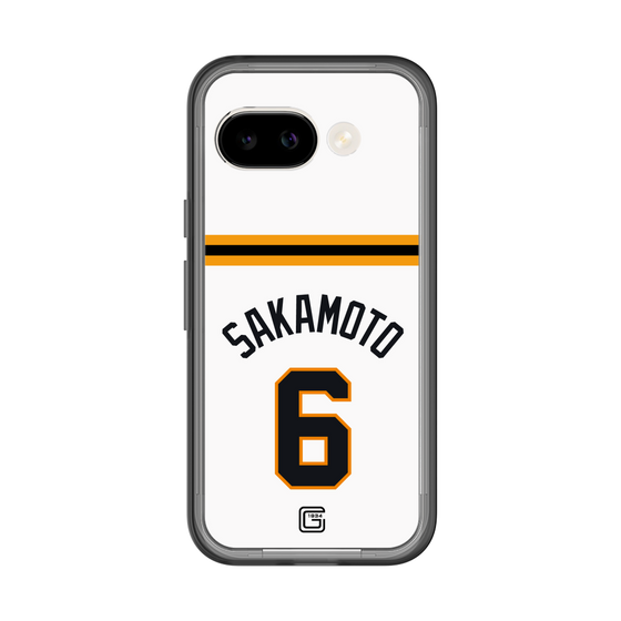 スリムプロテクションプレミアムケース［ 読売ジャイアンツ - #6 SAKAMOTO - ホーム ］