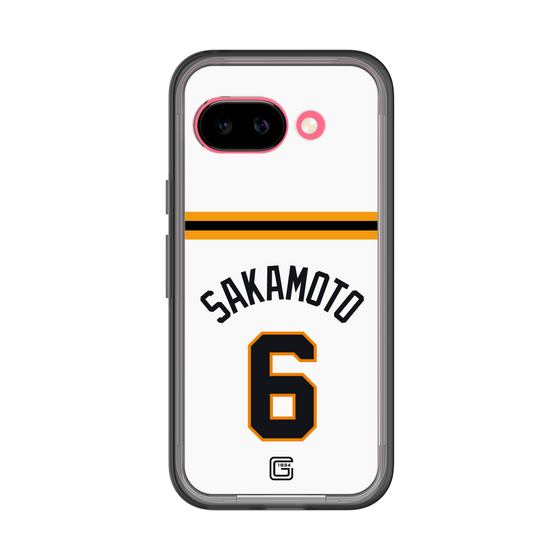 スリムプロテクションプレミアムケース［ 読売ジャイアンツ - #6 SAKAMOTO - ホーム ］