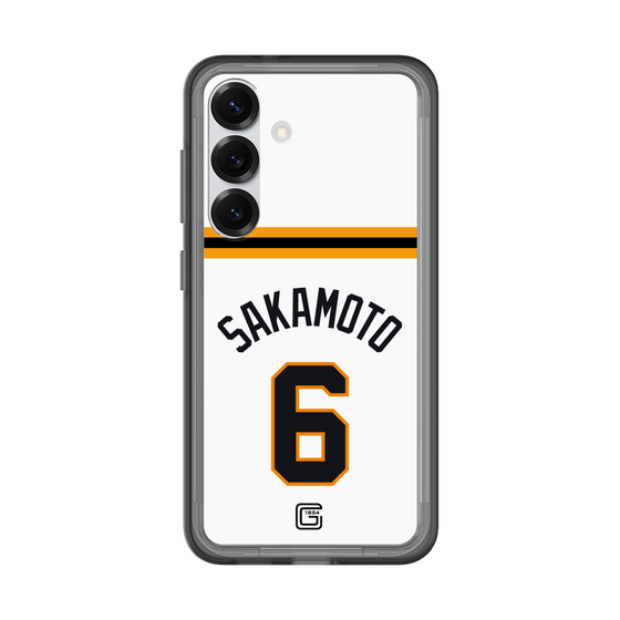 スリムプロテクションプレミアムケース［ 読売ジャイアンツ - #6 SAKAMOTO - ホーム ］