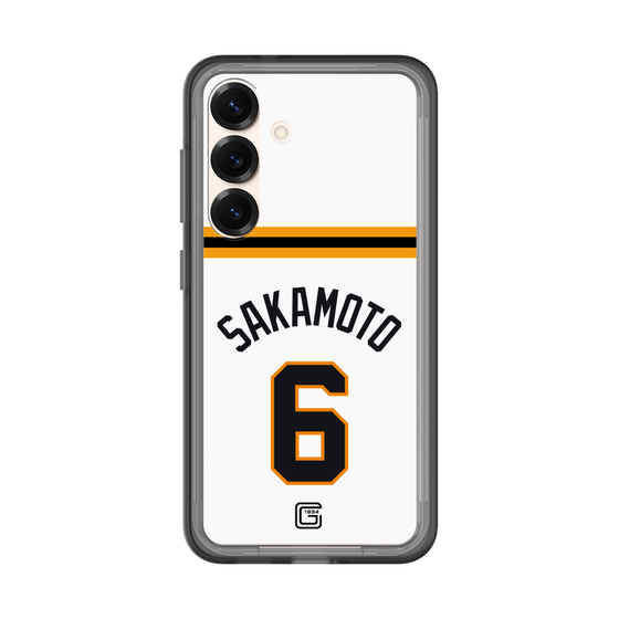 スリムプロテクションプレミアムケース［ 読売ジャイアンツ - #6 SAKAMOTO - ホーム ］