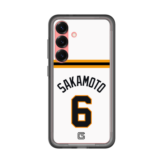 スリムプロテクションプレミアムケース［ 読売ジャイアンツ - #6 SAKAMOTO - ホーム ］
