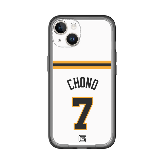 スリムプロテクションプレミアムケース［ 読売ジャイアンツ - #7 CHONO - ホーム ］