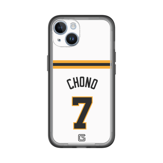 スリムプロテクションプレミアムケース［ 読売ジャイアンツ - #7 CHONO - ホーム ］