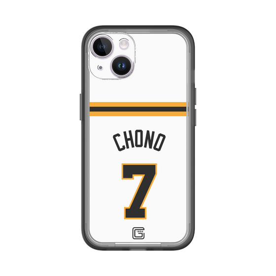 スリムプロテクションプレミアムケース［ 読売ジャイアンツ - #7 CHONO - ホーム ］