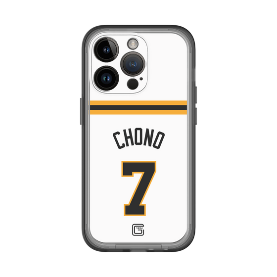 スリムプロテクションプレミアムケース［ 読売ジャイアンツ - #7 CHONO - ホーム ］