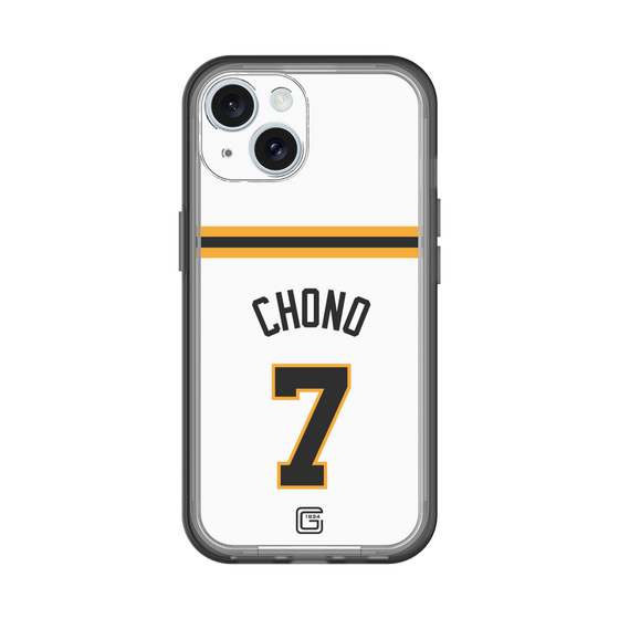 スリムプロテクションプレミアムケース［ 読売ジャイアンツ - #7 CHONO - ホーム ］