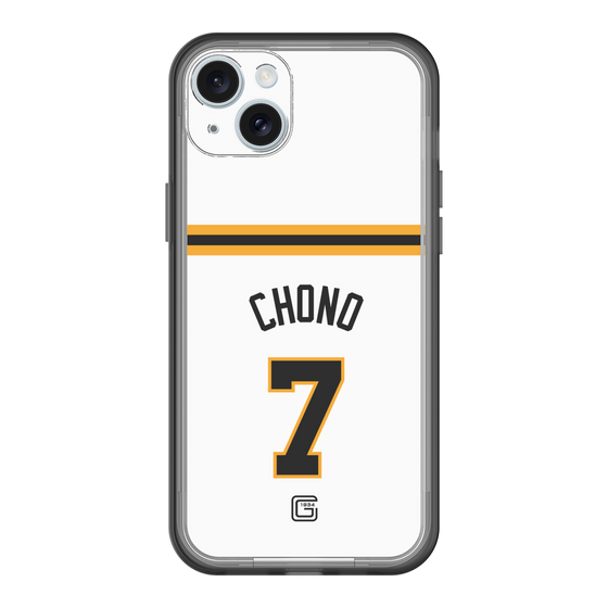 スリムプロテクションプレミアムケース［ 読売ジャイアンツ - #7 CHONO - ホーム ］
