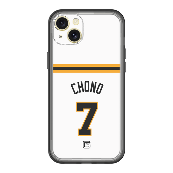 スリムプロテクションプレミアムケース［ 読売ジャイアンツ - #7 CHONO - ホーム ］