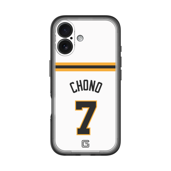 スリムプロテクションプレミアムケース［ 読売ジャイアンツ - #7 CHONO - ホーム ］