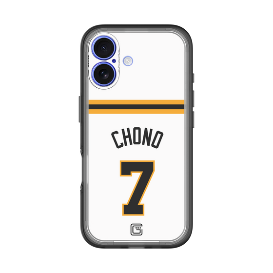 スリムプロテクションプレミアムケース［ 読売ジャイアンツ - #7 CHONO - ホーム ］