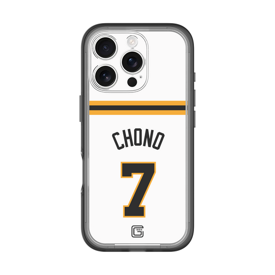 スリムプロテクションプレミアムケース［ 読売ジャイアンツ - #7 CHONO - ホーム ］