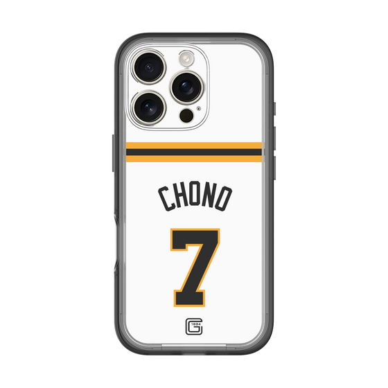 スリムプロテクションプレミアムケース［ 読売ジャイアンツ - #7 CHONO - ホーム ］