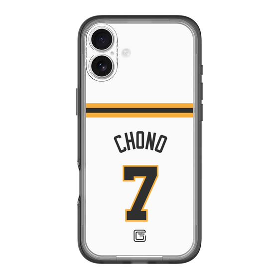 スリムプロテクションプレミアムケース［ 読売ジャイアンツ - #7 CHONO - ホーム ］