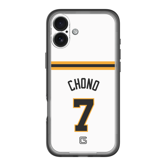 スリムプロテクションプレミアムケース［ 読売ジャイアンツ - #7 CHONO - ホーム ］