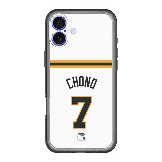 スリムプロテクションプレミアムケース［ 読売ジャイアンツ - #7 CHONO - ホーム ］