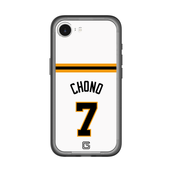 スリムプロテクションプレミアムケース［ 読売ジャイアンツ - #7 CHONO - ホーム ］