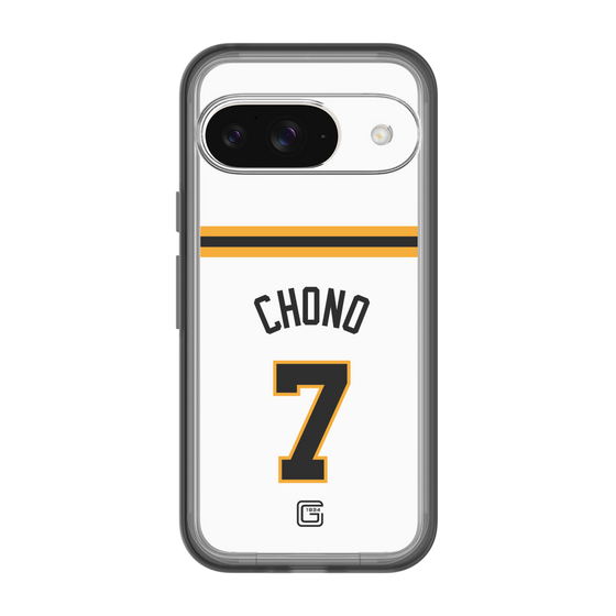 スリムプロテクションプレミアムケース［ 読売ジャイアンツ - #7 CHONO - ホーム ］