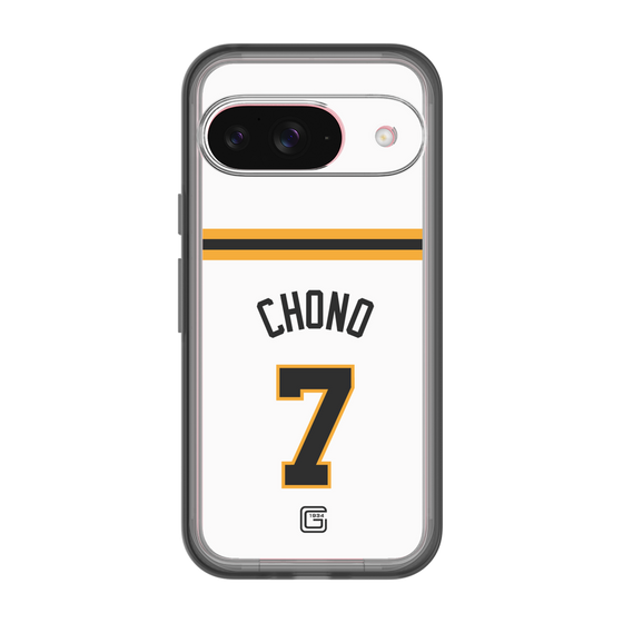 スリムプロテクションプレミアムケース［ 読売ジャイアンツ - #7 CHONO - ホーム ］