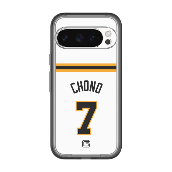 スリムプロテクションプレミアムケース［ 読売ジャイアンツ - #7 CHONO - ホーム ］