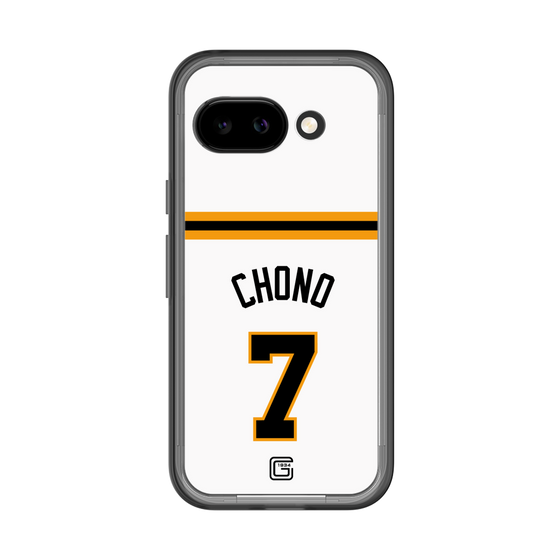 スリムプロテクションプレミアムケース［ 読売ジャイアンツ - #7 CHONO - ホーム ］