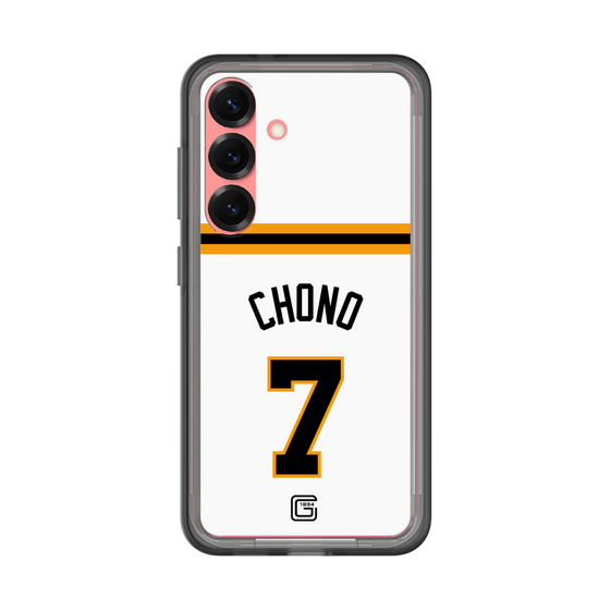 スリムプロテクションプレミアムケース［ 読売ジャイアンツ - #7 CHONO - ホーム ］