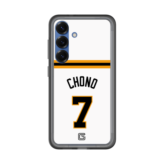 スリムプロテクションプレミアムケース［ 読売ジャイアンツ - #7 CHONO - ホーム ］