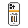 スリムプロテクションプレミアムケース［ 読売ジャイアンツ - #011 TOMISHIGE - ホーム ］
