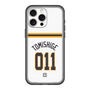 スリムプロテクションプレミアムケース［ 読売ジャイアンツ - #011 TOMISHIGE - ホーム ］