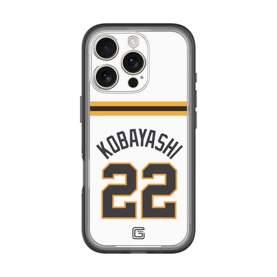 スリムプロテクションプレミアムケース［ 読売ジャイアンツ - #22 KOBAYASHI - ホーム ］