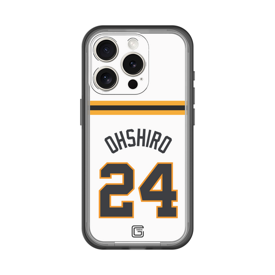 スリムプロテクションプレミアムケース［ 読売ジャイアンツ - #24 OHSHIRO - ホーム ］