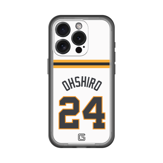 スリムプロテクションプレミアムケース［ 読売ジャイアンツ - #24 OHSHIRO - ホーム ］