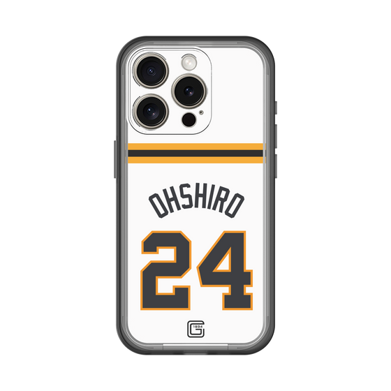 スリムプロテクションプレミアムケース［ 読売ジャイアンツ - #24 OHSHIRO - ホーム ］