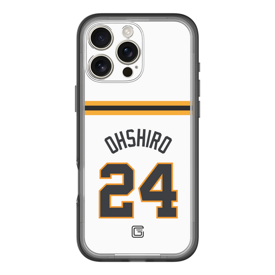 スリムプロテクションプレミアムケース［ 読売ジャイアンツ - #24 OHSHIRO - ホーム ］