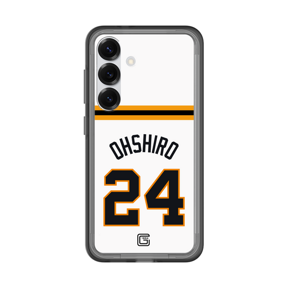 スリムプロテクションプレミアムケース［ 読売ジャイアンツ - #24 OHSHIRO - ホーム ］