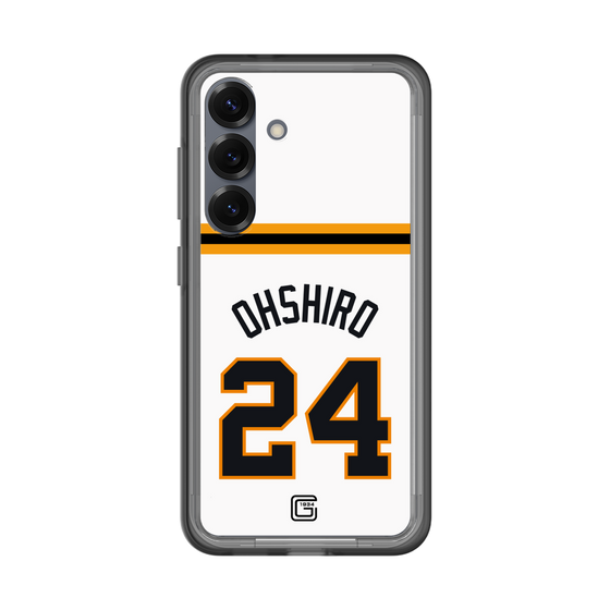 スリムプロテクションプレミアムケース［ 読売ジャイアンツ - #24 OHSHIRO - ホーム ］