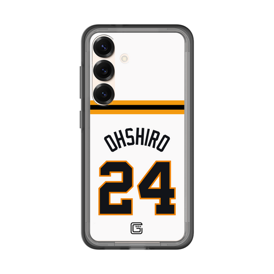 スリムプロテクションプレミアムケース［ 読売ジャイアンツ - #24 OHSHIRO - ホーム ］
